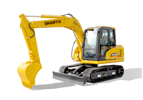 SHANTUI SE75W Excavators with 51-100 HP Range & Has Excavators Type